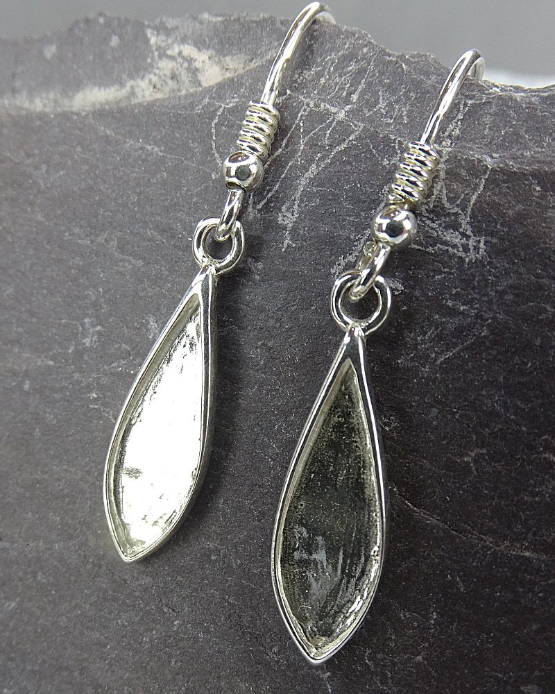 Pear Shaped Ear Drop Setting 17x6 Without Stones