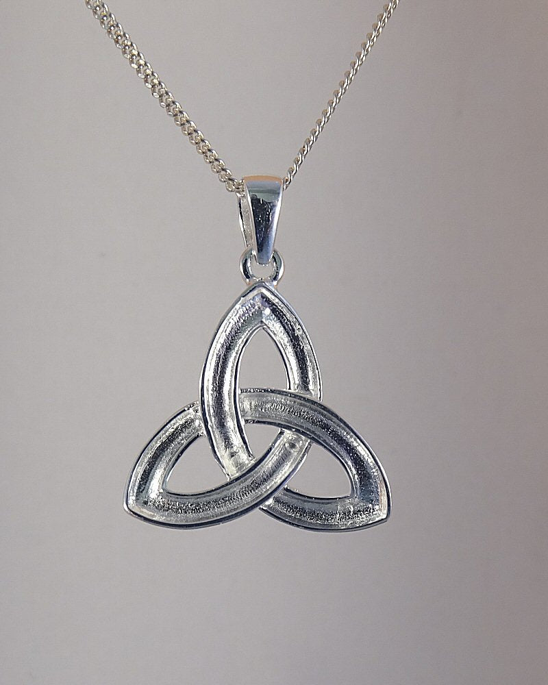 Solid Silver Celtic Pendant Suitable For Resin