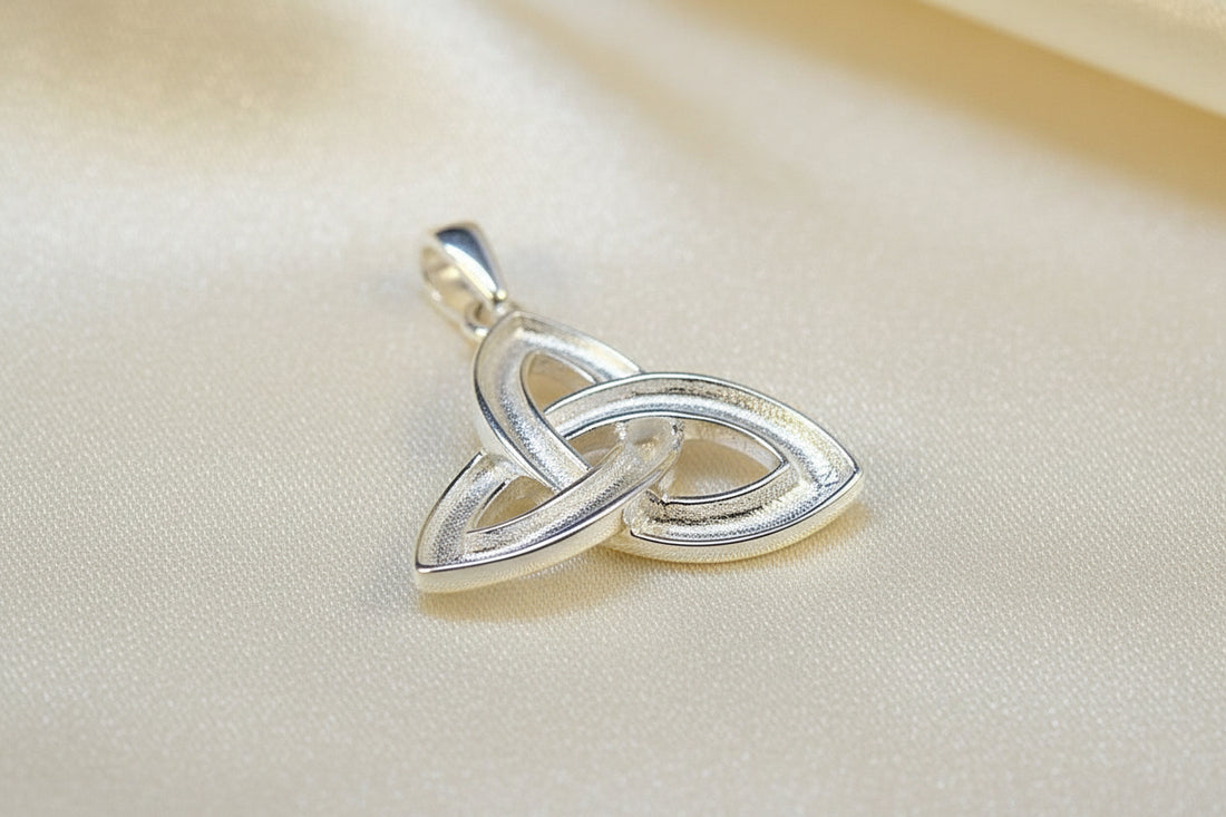 Solid Silver Celtic Pendant Suitable For Resin
