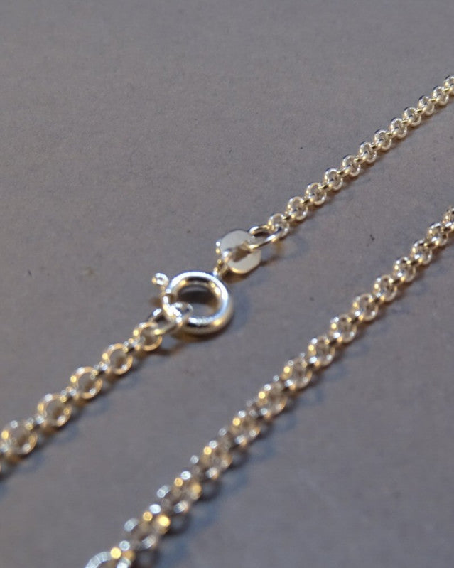 Silver belcher chain 24 inch Clearance