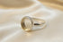 Silver Ring Setting With Bezel For 10mm Stone Or Resin
