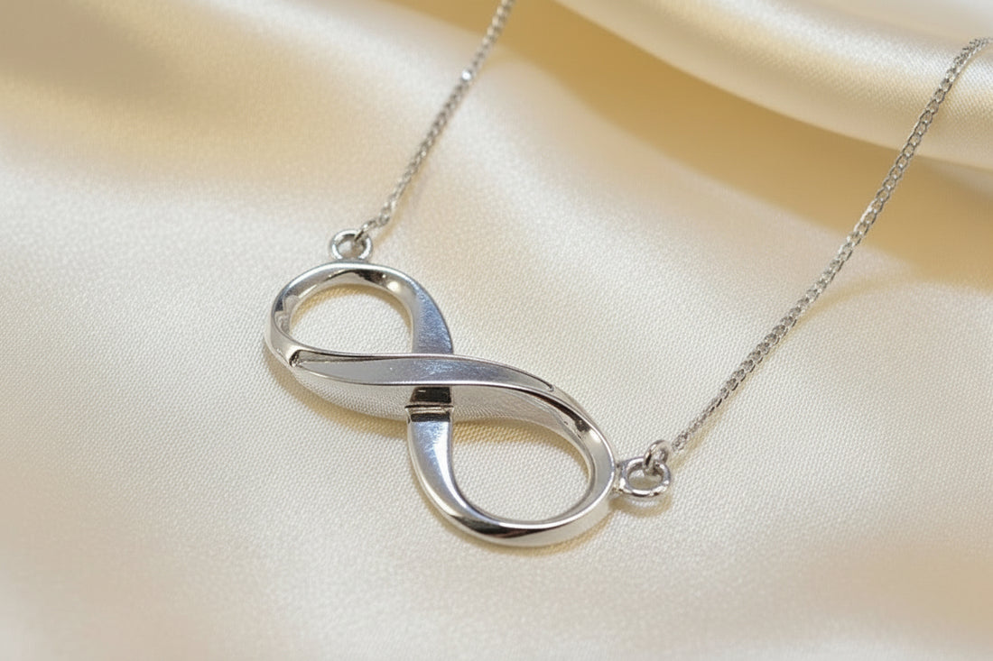 Infinity Pendant Great With Resin And Ashes