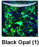 Crushed Opal Black Opal