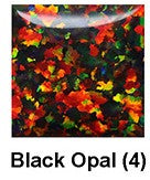 Crushed Opal / Black/Red Opal