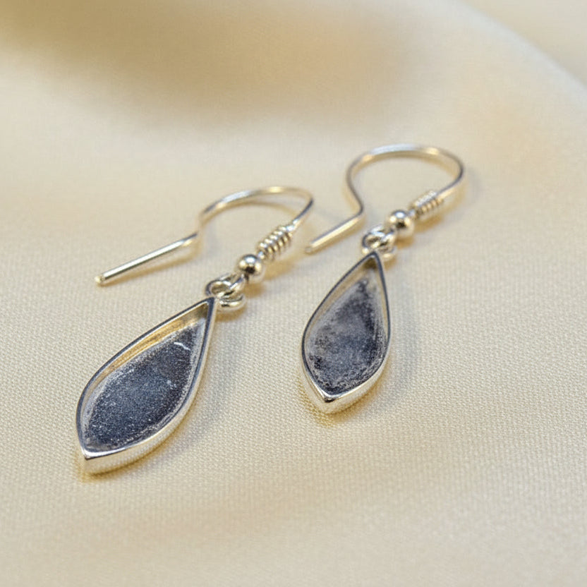 Pear Shaped Ear Drop Setting 17x6 Without Stones