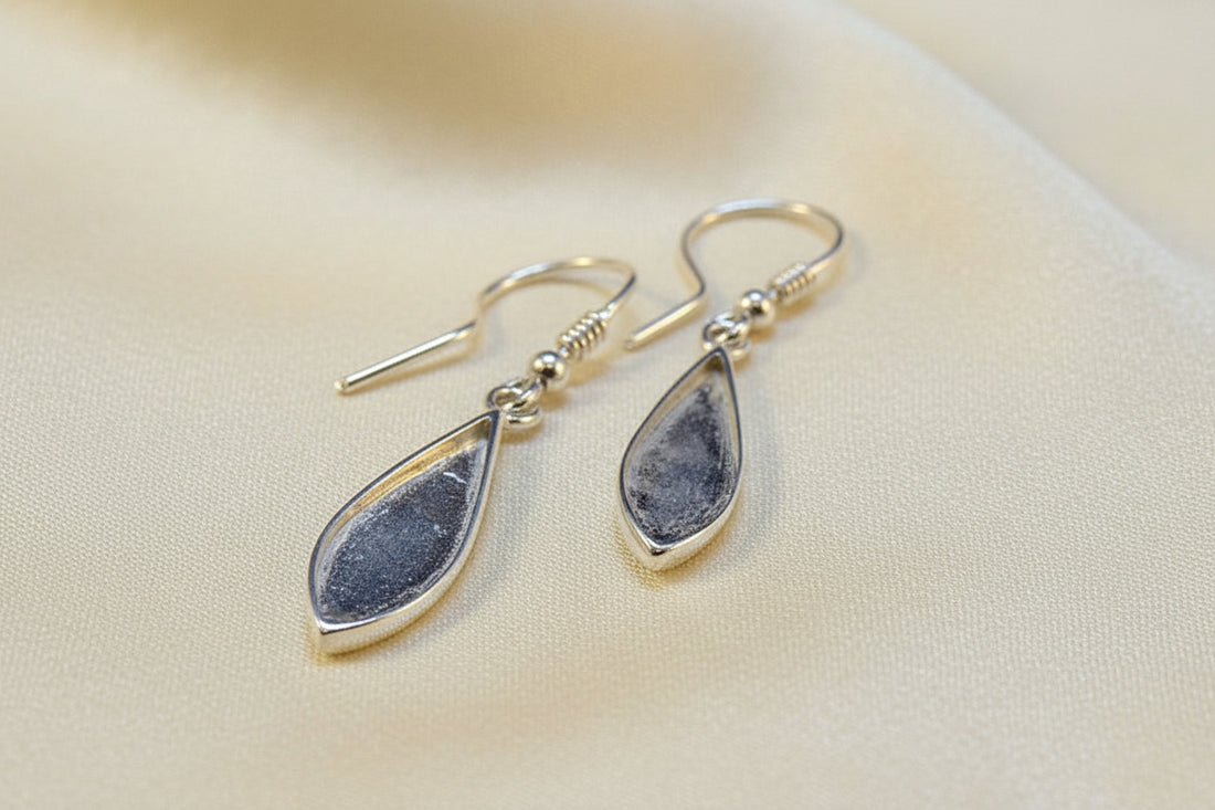 Pear Shaped Ear Drop Setting 17x6 Without Stones