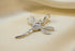 Silver Dragonfly Pendant Setting For 7x5